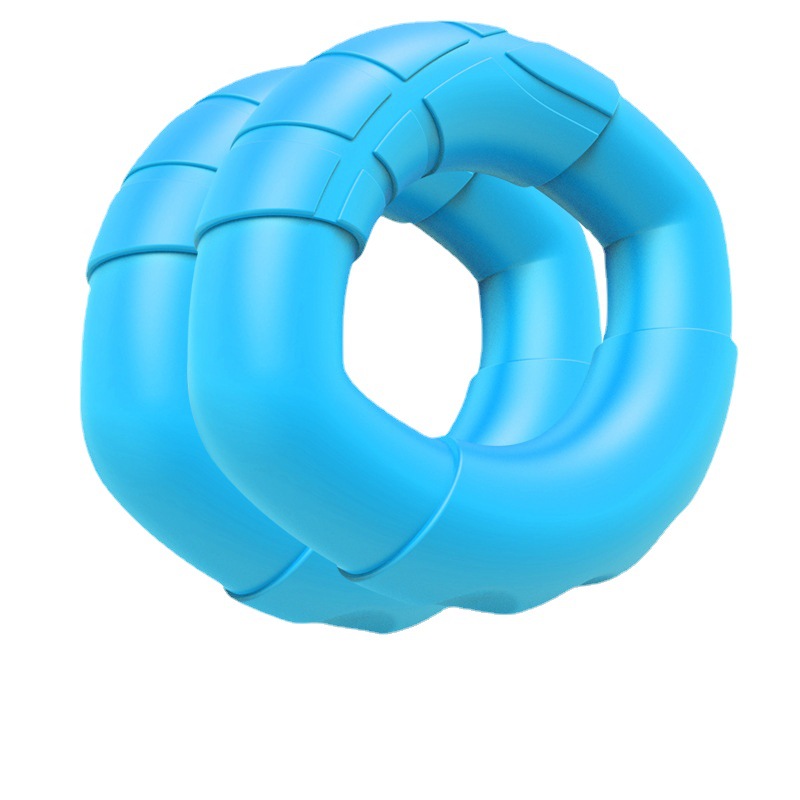 Anillo de agarre de silicona brazo entrenamiento muscular profesional mano fuerza rehabilitación dedo fuerza bola agarre equipo hombres ejercicio mano fuerza