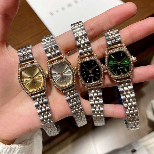 Lao Jia Lady's Quartz Watch Steel Belt Niche Fashion High-end Live…
