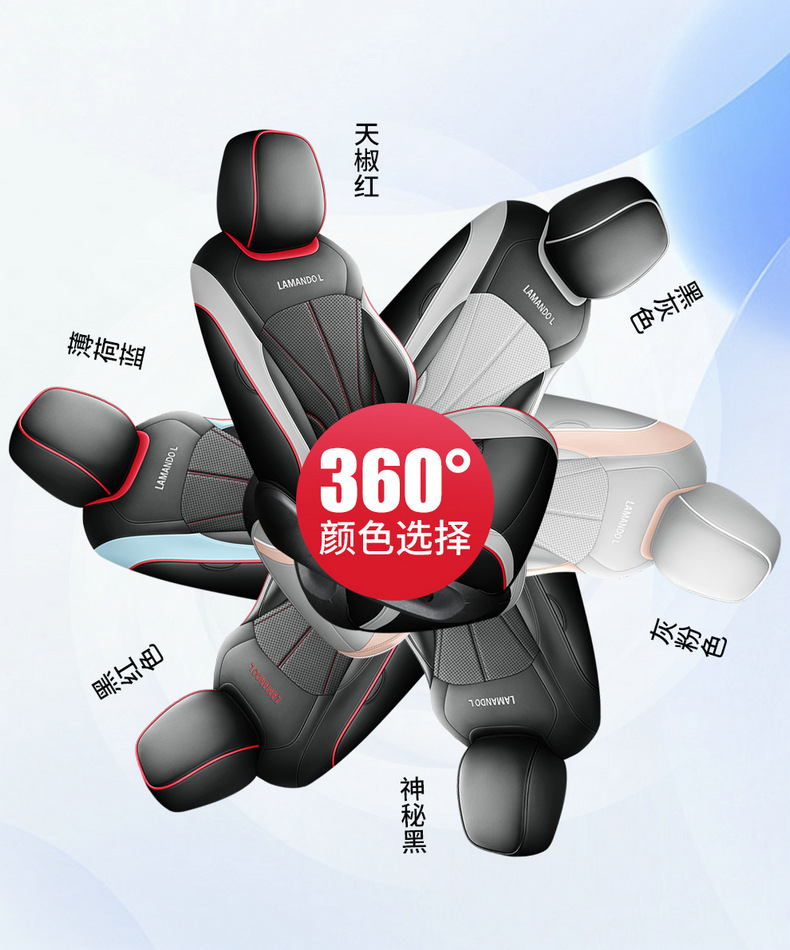 Suitable for Volkswagen Lingdu L special car seat cover fully surrounding the original car texture Lingdu special seat cushion