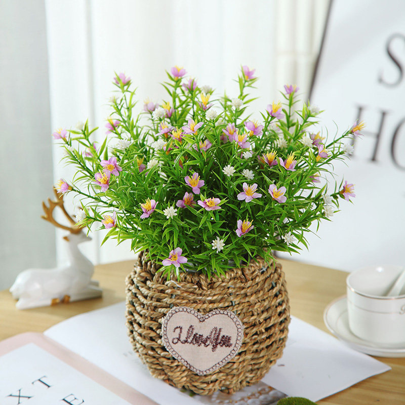 Gypsophila Bouquet Plastic Artificial Flowers Silk Flower Set Decorations Ornaments Living Room Home Flower Arrangement Dried Flower Potted Plant Gypsophila Bouquet Plastic Artificial Flowers Silk Flower Set Decorations Ornaments Living Room Home Flower Arrangement Dried Flower Potted Plant
