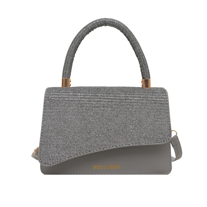 Verano nuevo estilo 2025 bolso de axila popular moda textura simple bolso de viaje pequeño para mujer pu hombro pequeño bolso cuadrado mano