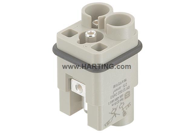 同轴螺栓公头铜合金,镀银40A+3AQ 2/0-m 1,5qmm 09120022655