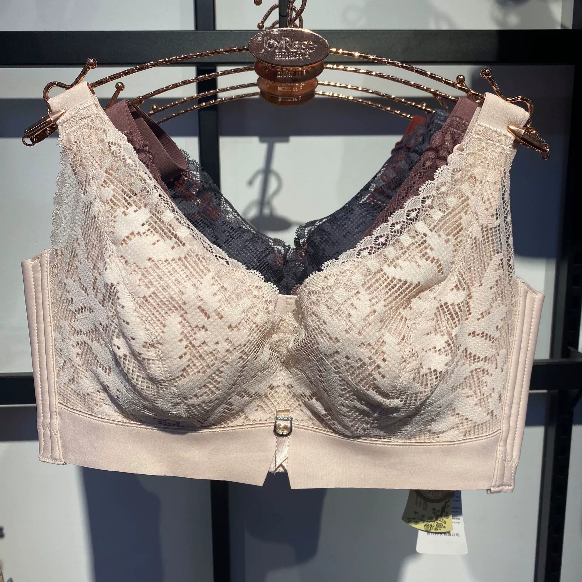 Push upbra with steel rings, large size (45102)