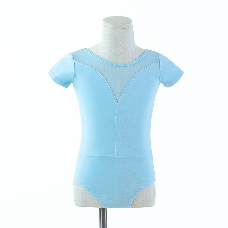 Niños danza uniformes malla empalme ropa de entrenamiento adorable ropa de baile confortable ropa de ballet transpirable image 20