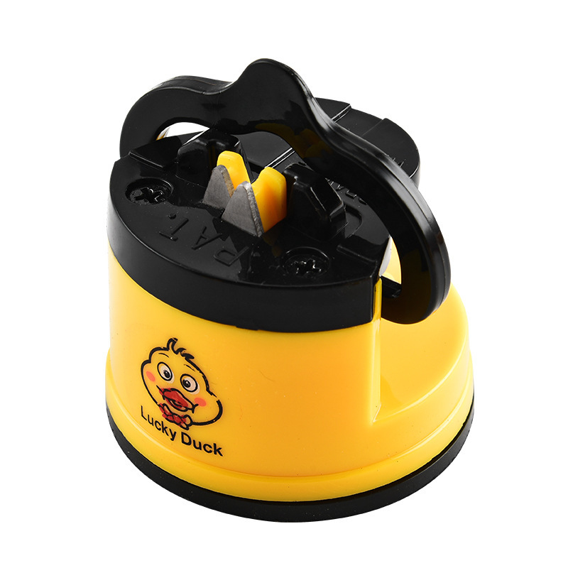 小黄鴨ミニ吸盤刀器創意刀器台所用品家庭用刀器刀神器|undefined