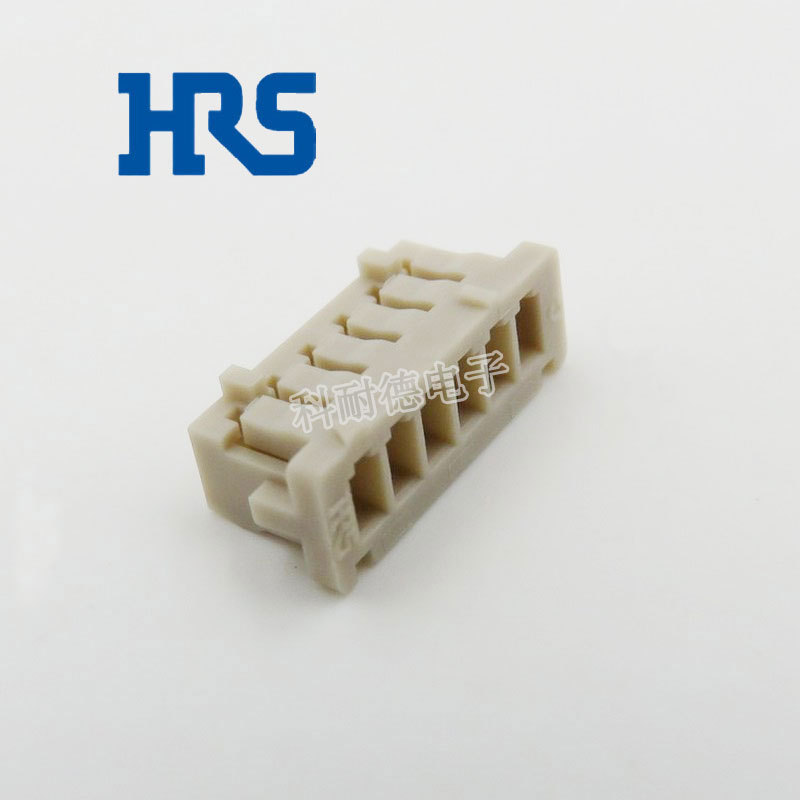 广濑DF13-6S-1.25C胶壳HRS连接器6pin间距1.25mm插座原厂正品现货