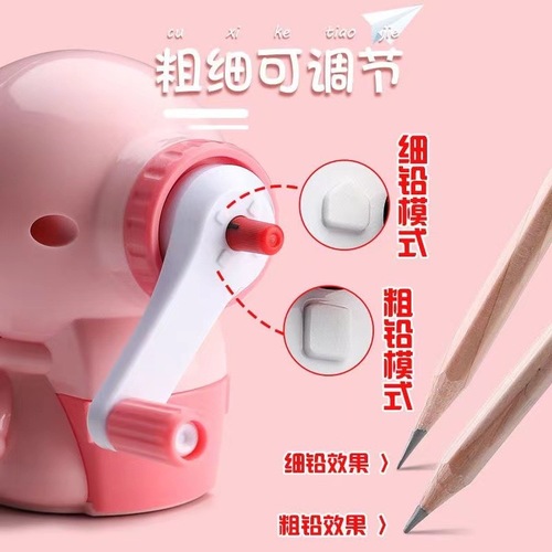 Dingbang 8611 astronaut pencil sharpener astronaut hand-cranked pencil sharpener pencil tip thickness adjustable pencil sharpener