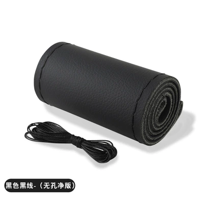 and Breathable Four-Season Universal – Steering wheel cover - glossy-black-line-38cm