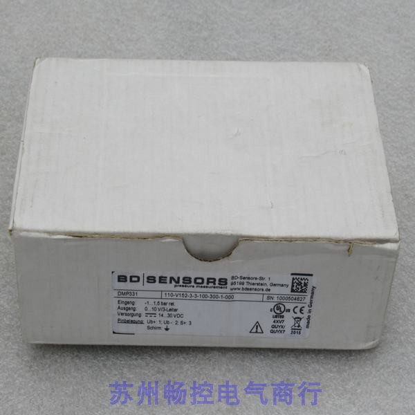 B008**现货销售*全新BD压力开关DMP331现货110-V152-3-3-100-300-