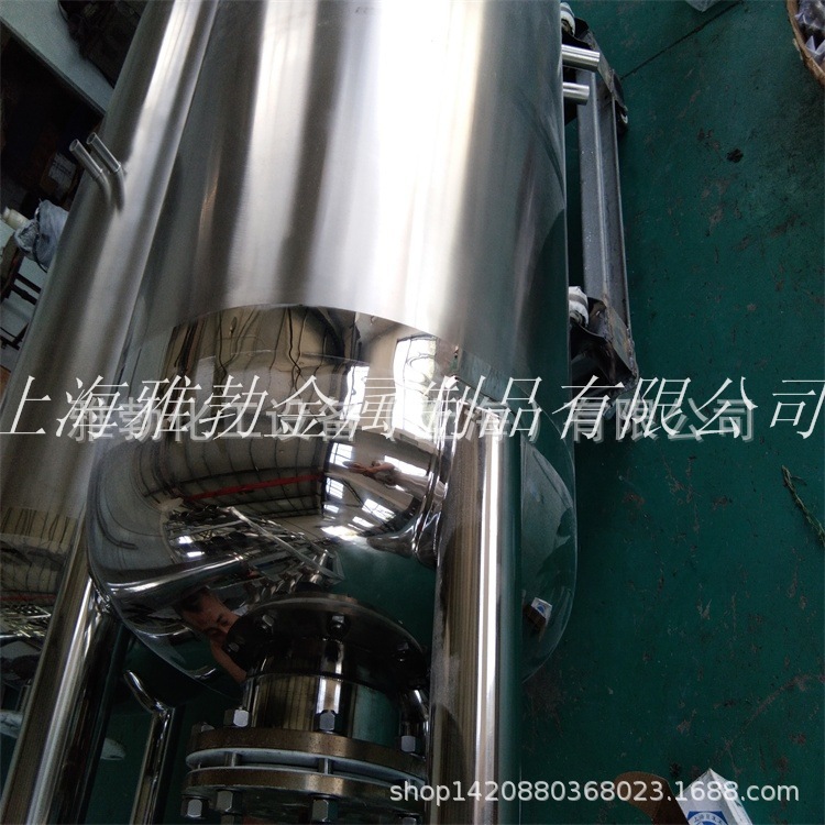 不锈钢储罐镜面抛光，电解抛光