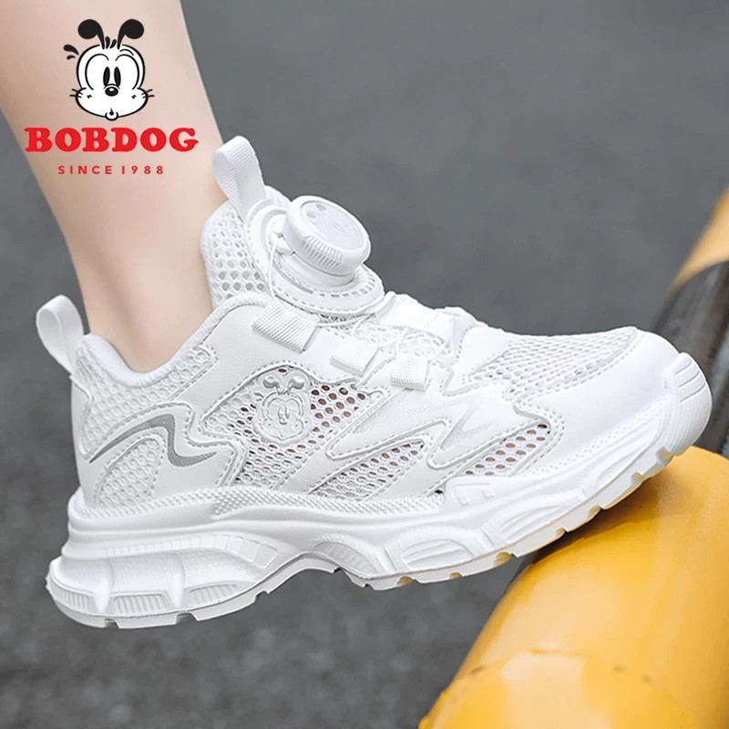 Children's summer breathable white white sneakers