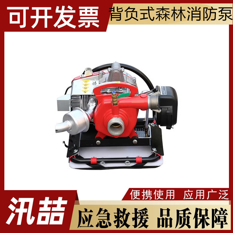 QSB10/2高压高扬程背负式消防泵森林消防泵火灾救援机动泵