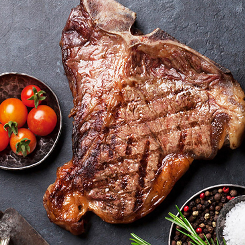 调理腌制T骨牛排半成品餐饮商家批发生鲜牛肉西餐食材西冷牛排240