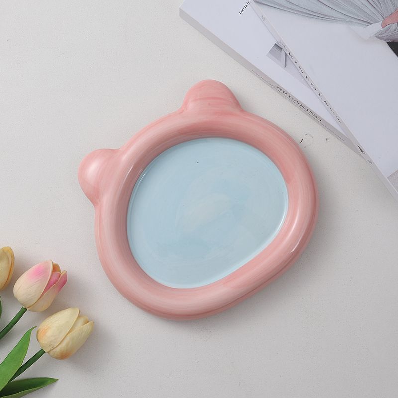 [리틀베어 플레이트] 핑크+블루