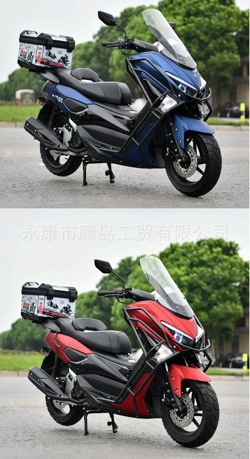 Brand New Warrior 3Rd Generation Large Scooter 150Cc Takeaway Straddle Motorcycle Efi Fuel Vehicle Can Be Registered
