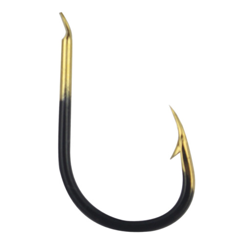 Black gold ghost tooth Iseni fish hook bulk barbed crucian carp hook carp hook grass carp big silver carp and bighead carp hook fishing hook