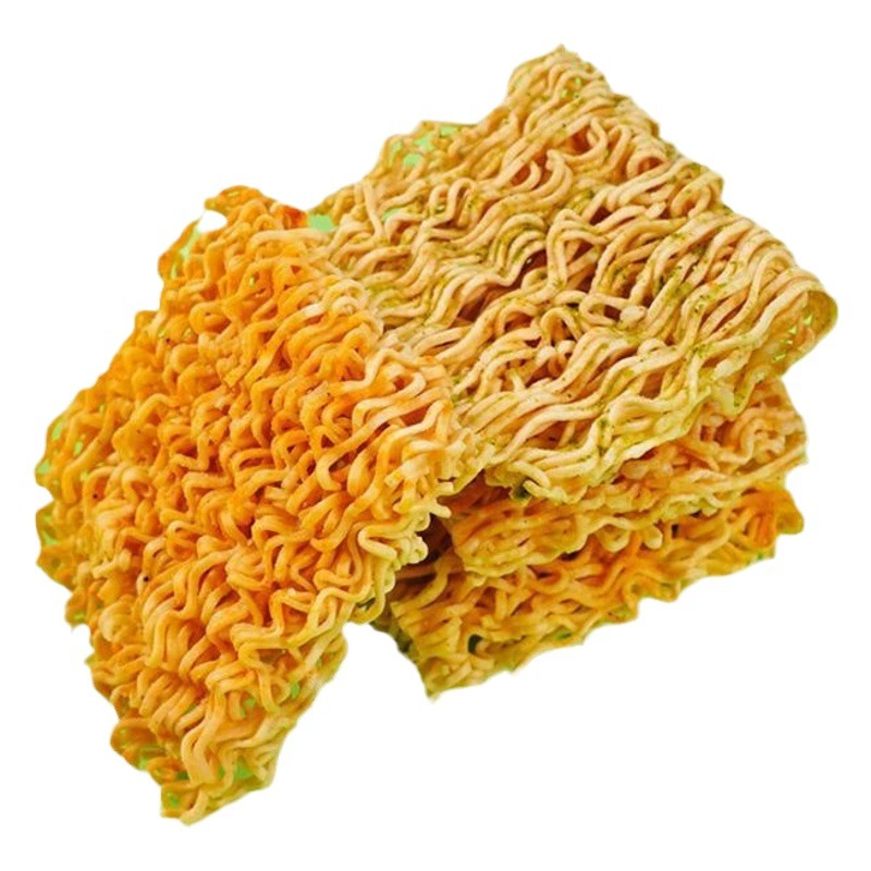 Лапша быстрого приготовления со вкусом зеленого лука, куриным соусом и перца чили, хрустящая сухая лапша для студентов, которые хотят вкусного и сытного блюда.