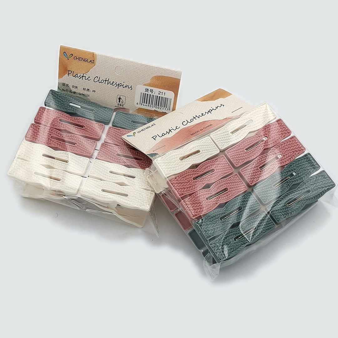 L6 413 211-10 de plástico diez clips de ropa de plástico multifuncional a prueba de viento edredón clip de secado edredón clip de ropa de gran tamaño