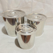 304特厚无磁不锈钢无耳桶带盖米桶储水桶大汤桶家用商用