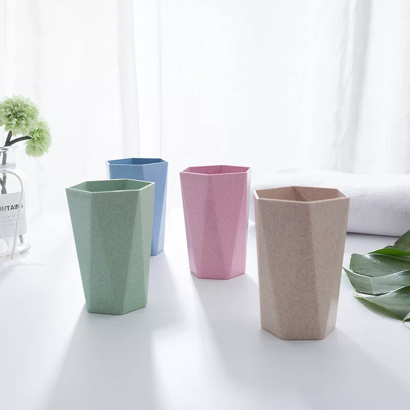 T Creative Couple Washing Cup зубной бак для мытья и питьевая вода чашка дома простая чашка новая соломенная ткань 42г