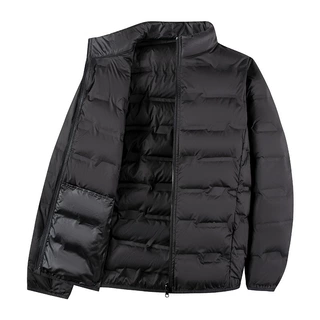 【90鸭绒】2026冬季新款羽绒服爸爸抗寒保暖羽绒服企业团购定制服