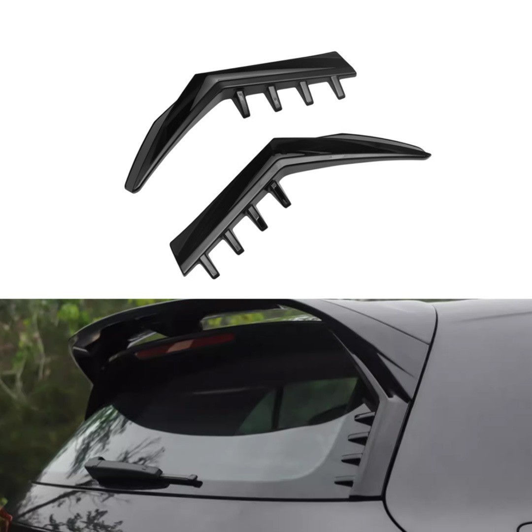Suitable for Volkswagen Golf 8 Side Wing Two-Section Roof Wing Modification Side Wing Spoiler Fixed Wind Wing Non-Destructive Installation
