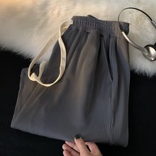 新款夏季冰丝速干五分裤短裤男大码空调宽松百搭运动裤子潮1/2件