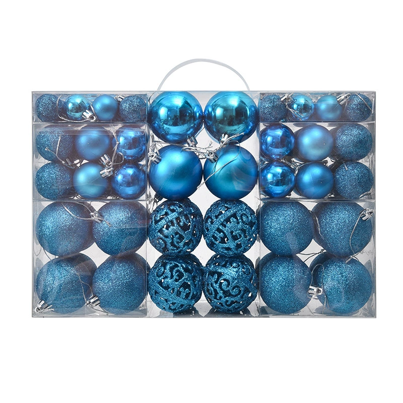 Gift box, plastic set, Christmas decorations, direct factory sales, 3/4/6cm