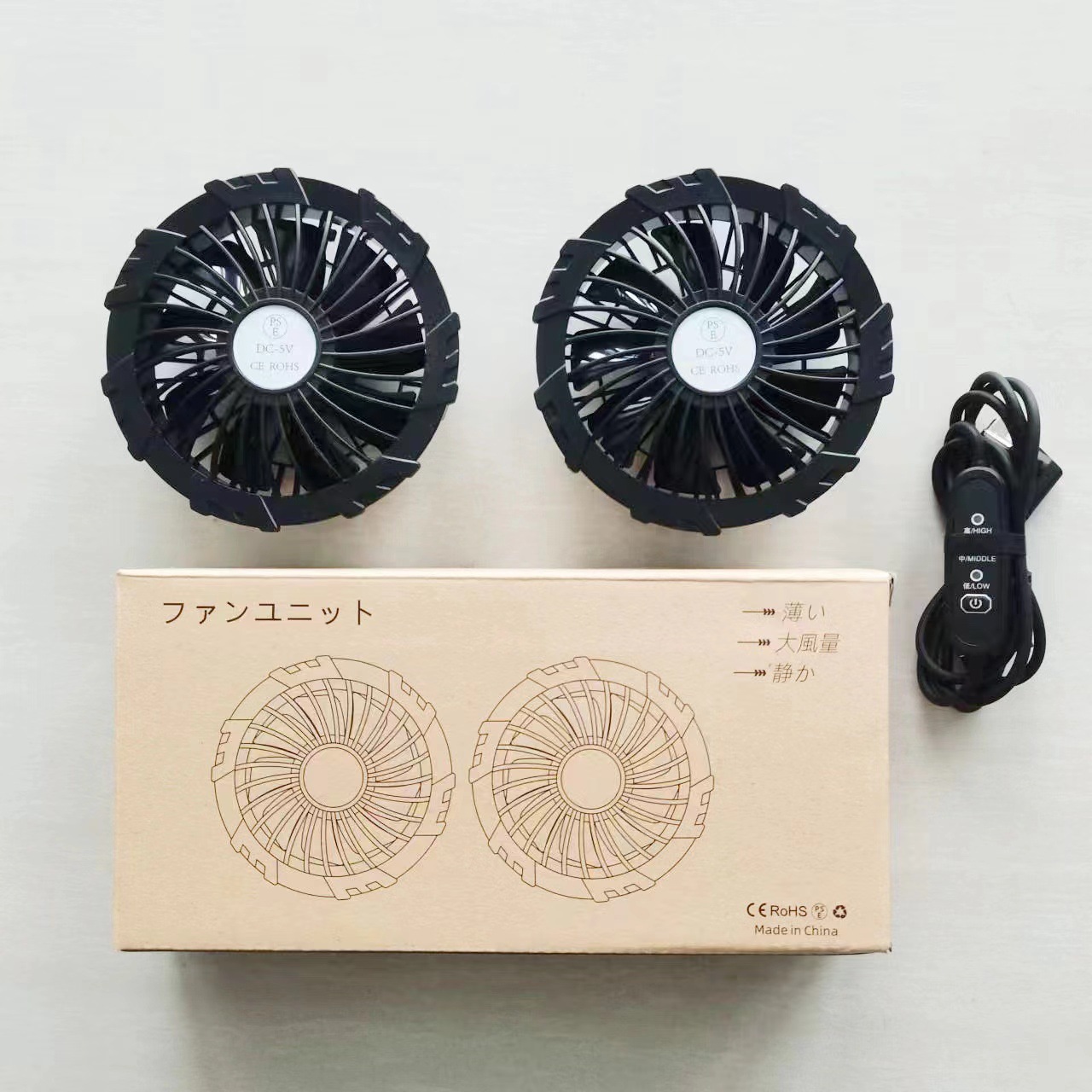 5V 브러시리스 팬