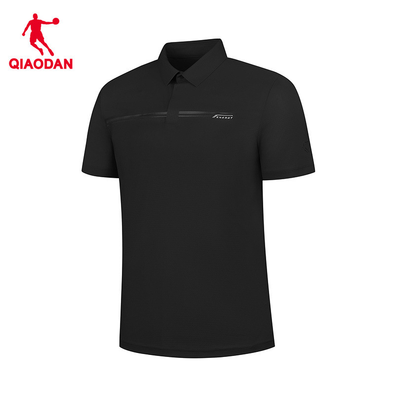 Jordan Ice Short-sleeved Polo Shirt Men's 2025 Summer New Shopping Mall Same Style Cool Short T-shirt Top