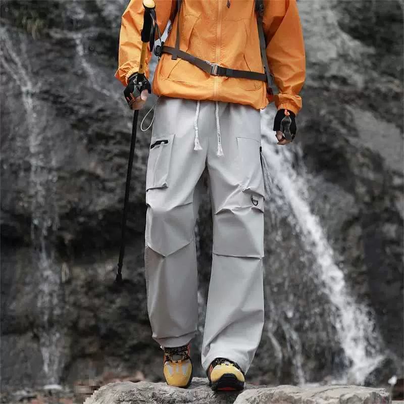 2025户外休闲工装裤男秋季宽松潮牌束脚休闲长裤男士
