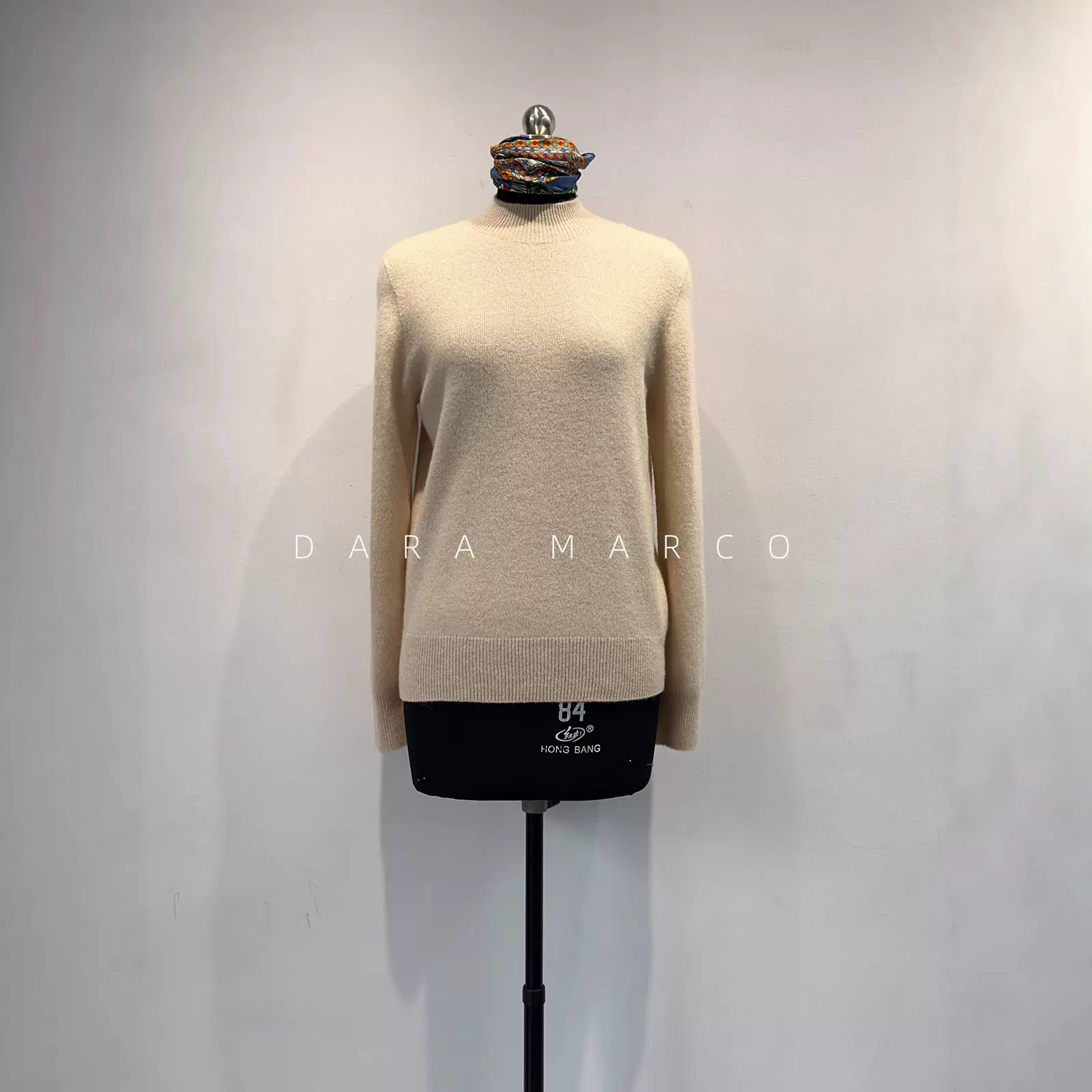 半高领打底衫羊驼绒桑蚕丝羊绒羊毛混毛衣女秋冬软糯无缝亲肤上衣