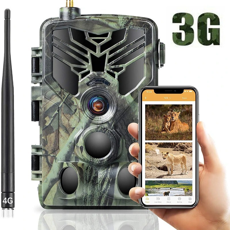 4K Hd Anti-Hunting Camera Hc-801G Outdoor Courtyard Surveillance Camera Waterproof Night Infrared Monitoring 4K Hd Anti-Hunting Camera Hc-801G Outdoor Courtyard Surveillance Camera Waterproof Night Infrared Monitoring