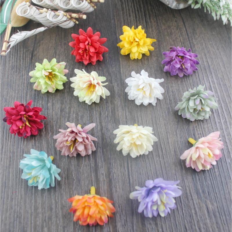 Flower Head Small ball chrysanthemum Carnation silk flower fake flower small flower diy bead curtain Garland set decoration flower accessories flower Flower Head Small ball chrysanthemum Carnation silk flower fake flower small flower diy bead curtain Garland set decoration flower accessories flower
