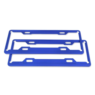 license plate frame license plate frame – License plate holder/license plate holder - dark-blue