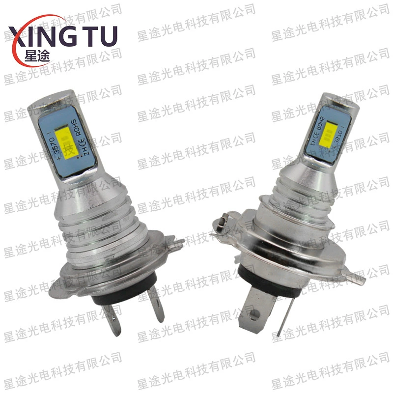 Трансграничный Специально для H7 H4 3570 2SMD 6000K Выдающийся декодированный свет автомобиля Светодиодные противотуманные фары мотоциклетные фары