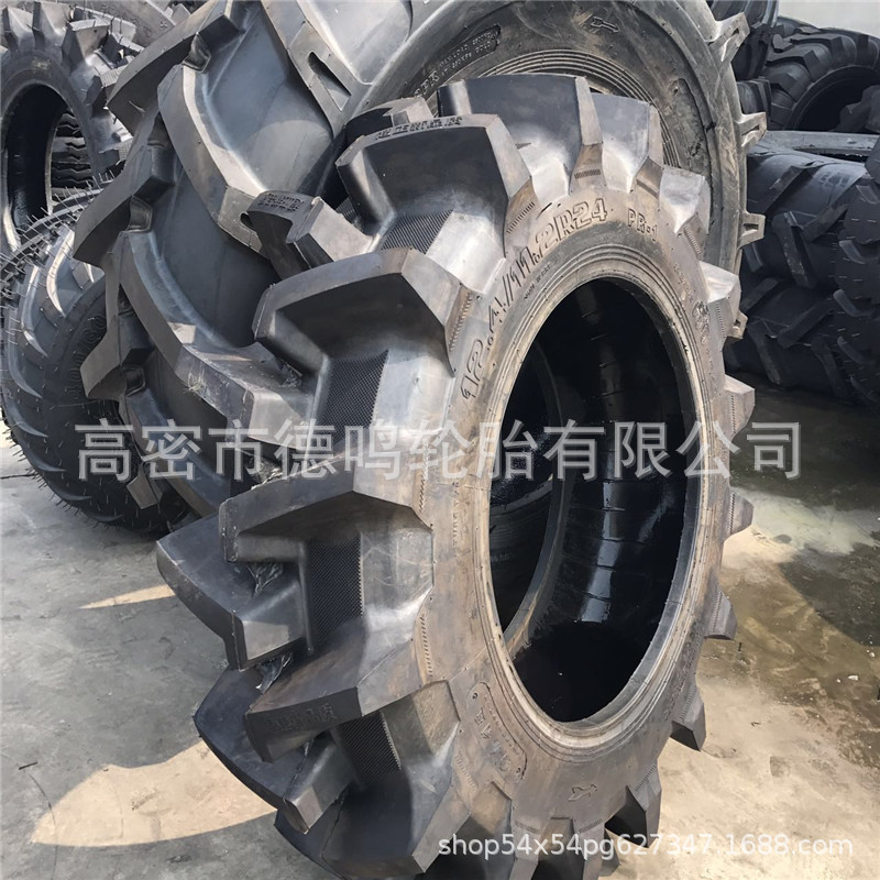 12,4/1128 tractor agrícola Paddy Field alta flor engrosamiento de los neumáticos