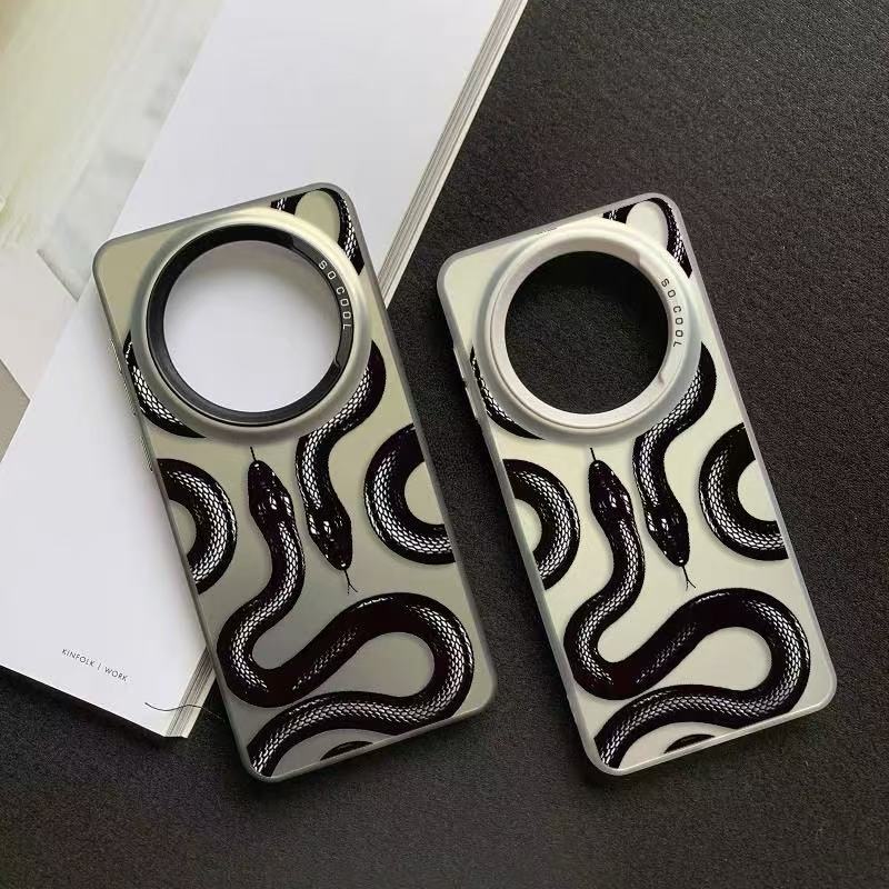 Marca de moda Mamba para carcasa de teléfono móvil mate60pro Huawei P70pro nuevo Honor 100nova1 2/11 serpiente