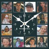 Пользовательские -приготовленные деревянные доски, висящие часы, ремесленные ремесленные, бортовые горячие часы гибкие производственные часы