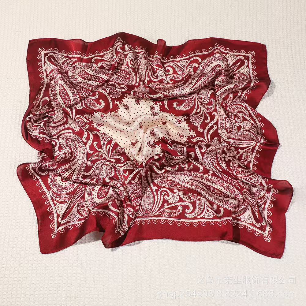 Red Silk Bandanas Red Silk Bandanas