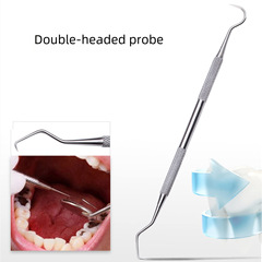 廠家不鏽鋼工具3件套 牙結石剔除清潔器口腔護理探針寵物牙科工具