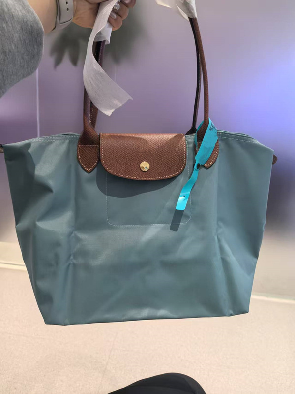 フランス龍包70周年刺繍餃子包片肩包手提げ特包ナイロン包折り畳み女包|undefined