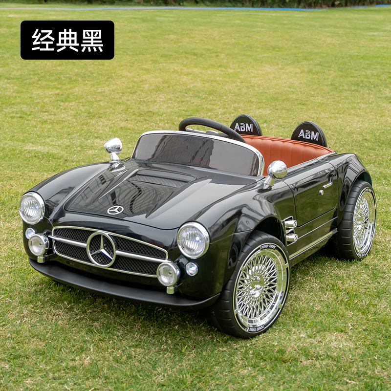 Exportar nuevo coche eléctrico para niños Control remoto para niños 0-7 años bebé 4 ruedas de carga de coche de juguete puede sentarse adulto