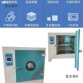 老化工业恒温实验室电热大灯小型烘箱鼓风干燥箱烘箱烘干机麦太保