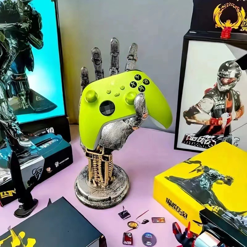 Cyberpunk Ornamento Asura Game Handpiece Stand Anillo Bracelet Stand de escritorio Fotografía de fondo