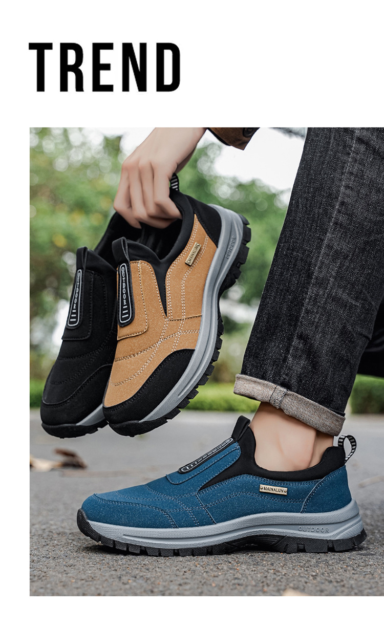 Men's Loafers, Popular Large-size Men's Slip-on Casual Sneakers, Canvas Shoes_vogvips.com