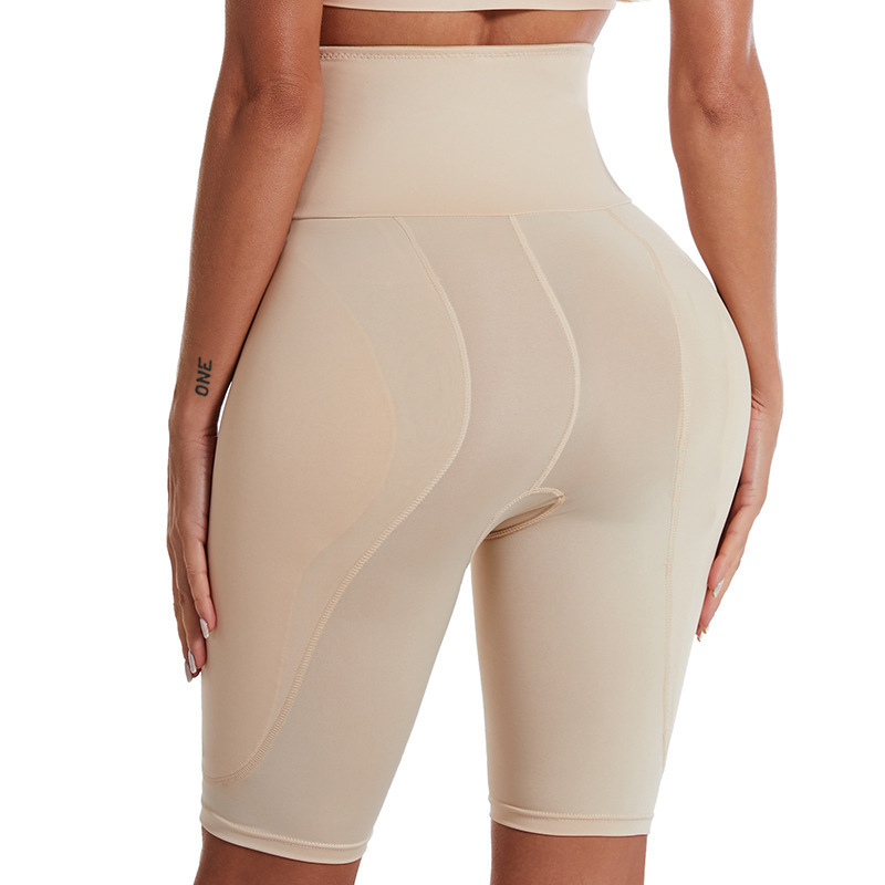 Cross-border High Waist Tinker Full Hip Bodycon Boxers Shaping Clothes Body Hip Pants Fake Ass Pants