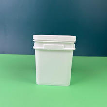 包装桶带盖涂料桶空桶2.5升方形加厚耐用水桶密封溶肥定制包装桶