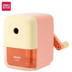 Reliable VB158 five-speed automatic pencil sharpener with five adjustable thickness levels, hand-cranked pencil sharpener for primary school students