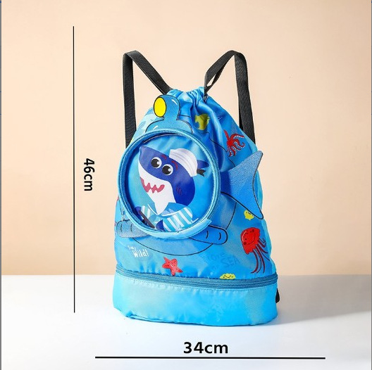 Blue big shark for swimming, 1 pieces